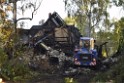 Grossfeuer Einfamilienhaus Siegburg Muehlengrabenstr P1058